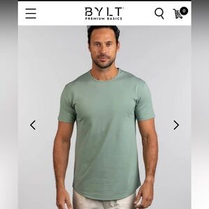 NWT BYLT Drop cut lux shirt